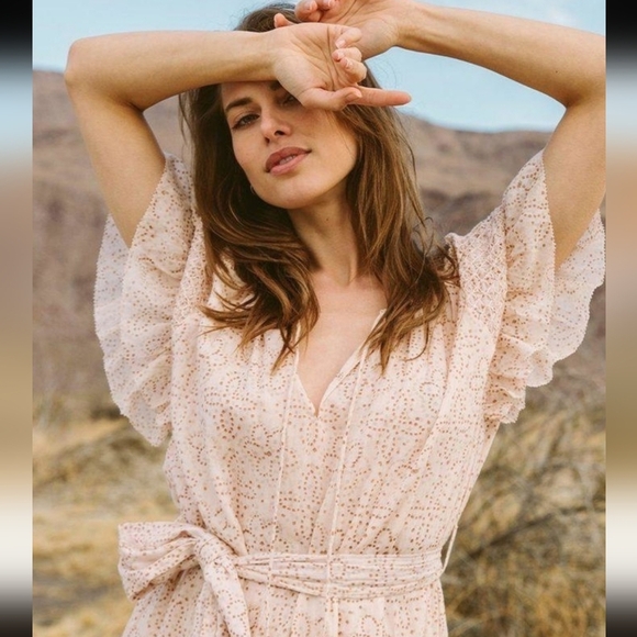 Cleobella Odelia Cream Lace Dress - Picture 7 of 7